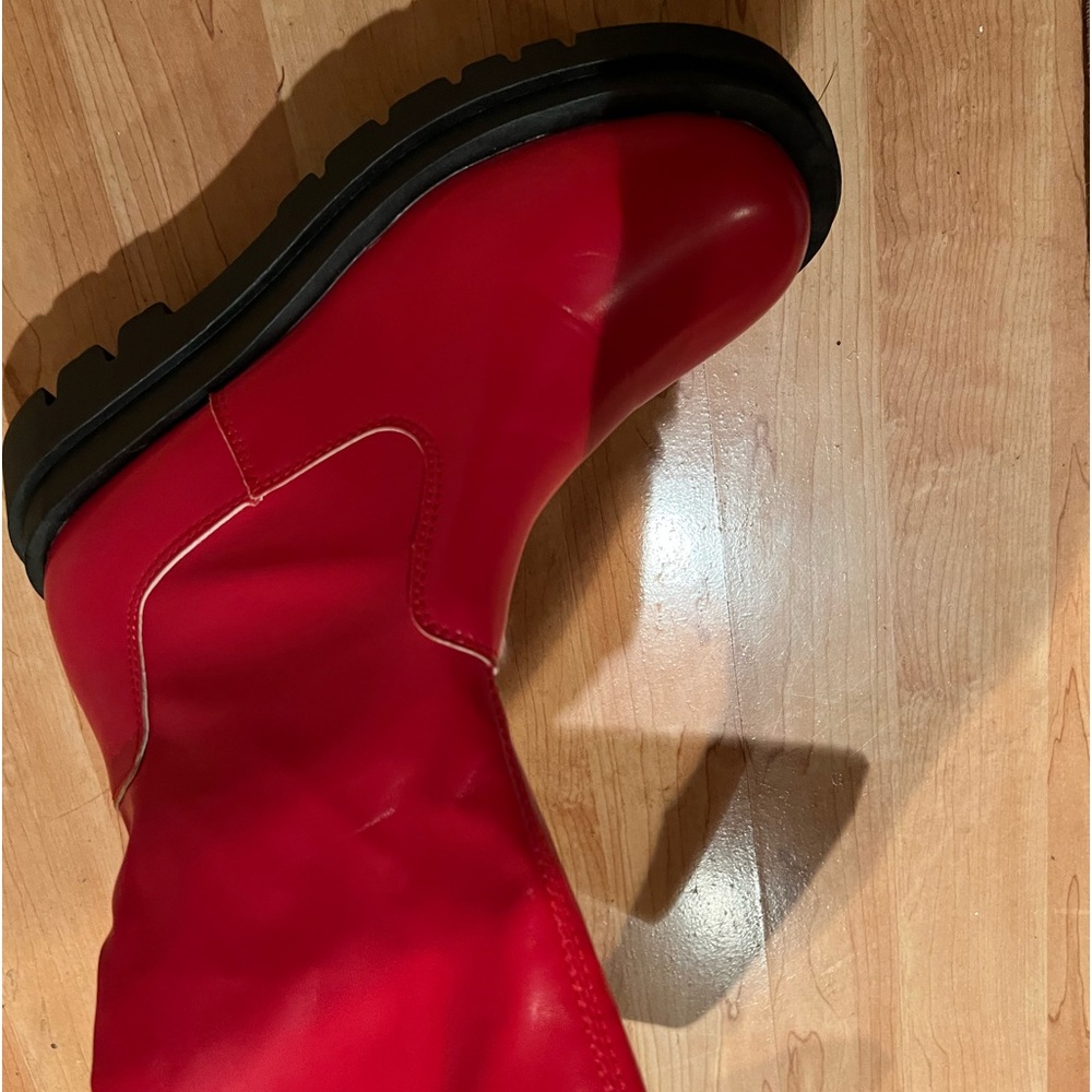 Red Thigh High Boots❤️